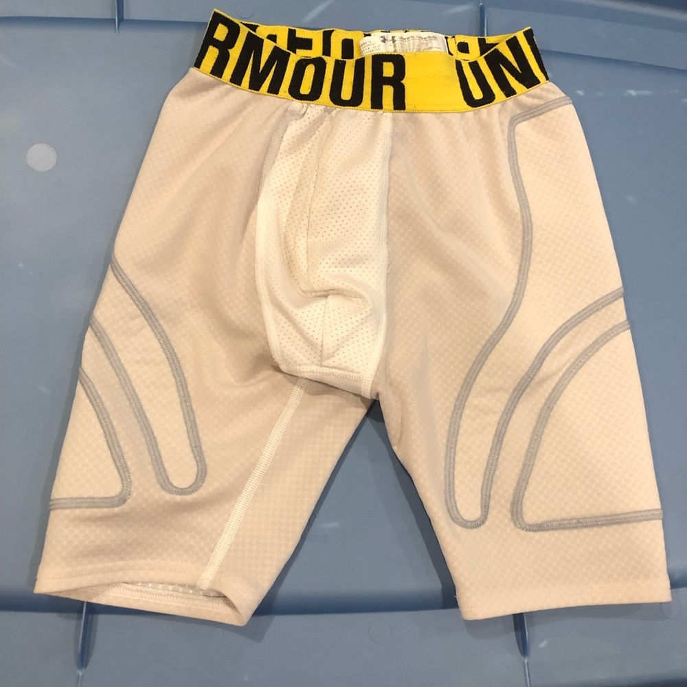 Under Armour Boys Baseball cup sliding shorts